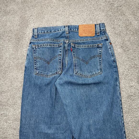 VTG Levi's 550 Jeans Womens 9 (29x31) Medium Faded Relaxed Fit Tapered Leg - Picture 3 of 8
